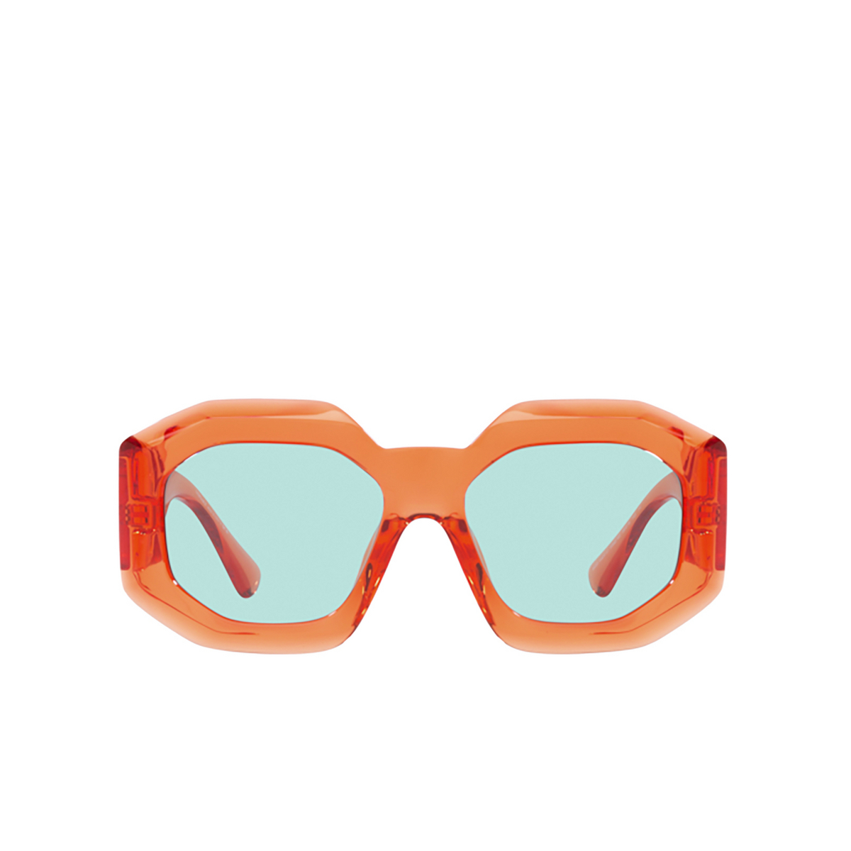 Versace VE4424U Sunglasses 536265 Transparent Orange - front view