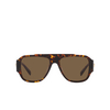 Versace VE4436U Sunglasses 108/73 havana - product thumbnail 1/4