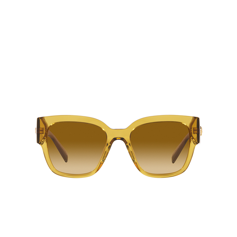 Gafas de sol Versace VE4437U 53472L transparent honey - 1/4