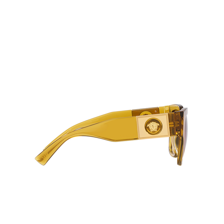 Versace VE4437U Sunglasses 53472L transparent honey - 3/4