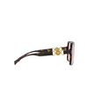 Versace VE4441 Sonnenbrillen 108/P5 havana - Produkt-Miniaturansicht 3/4