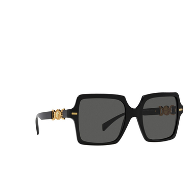Gafas de sol Versace VE4441 GB1/87 black - Vista tres cuartos