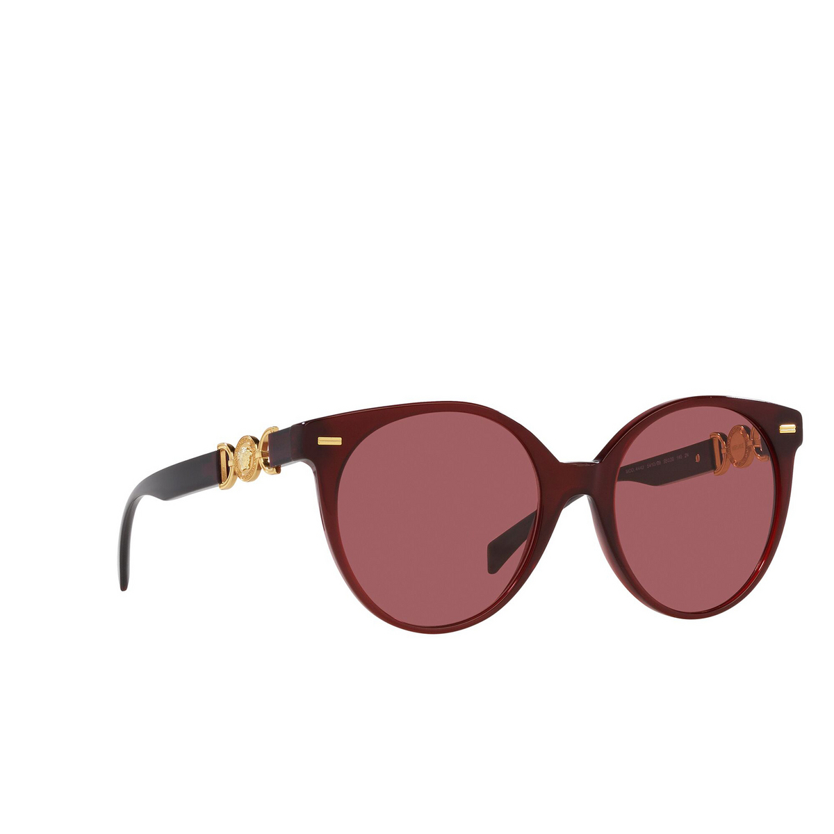 Versace VE4442 Sunglasses 541069 Opal Red - three-quarters view