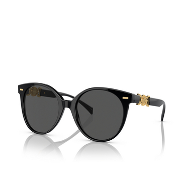 Gafas de sol Versace VE4442 GB1/87 black - Vista tres cuartos