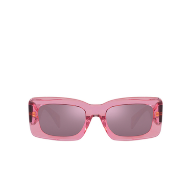Gafas de sol Versace VE4444U 5355AK transparent pink - Vista delantera