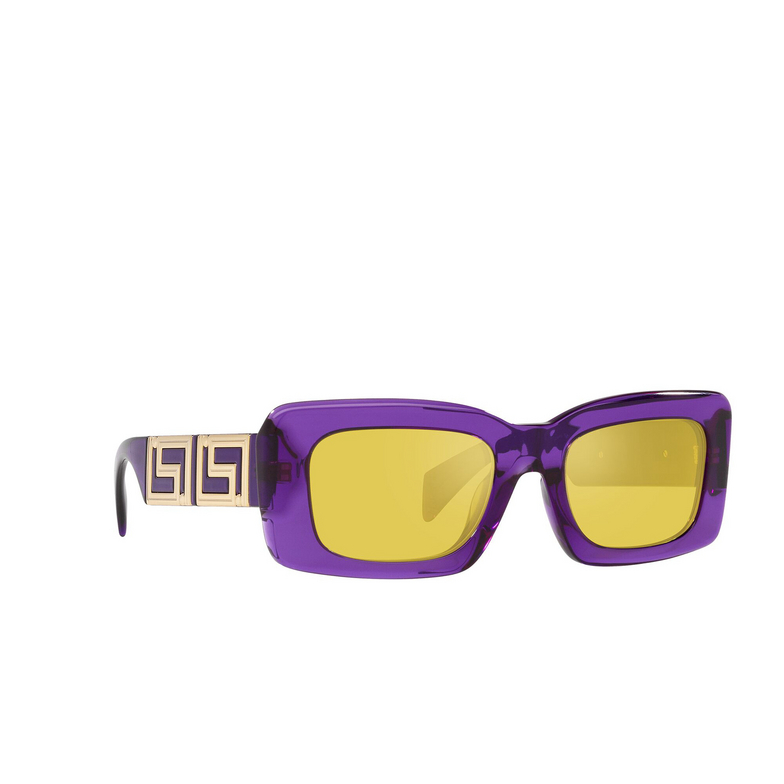 Occhiali da sole Versace VE4444U 5408V9 transparent violet - 2/4