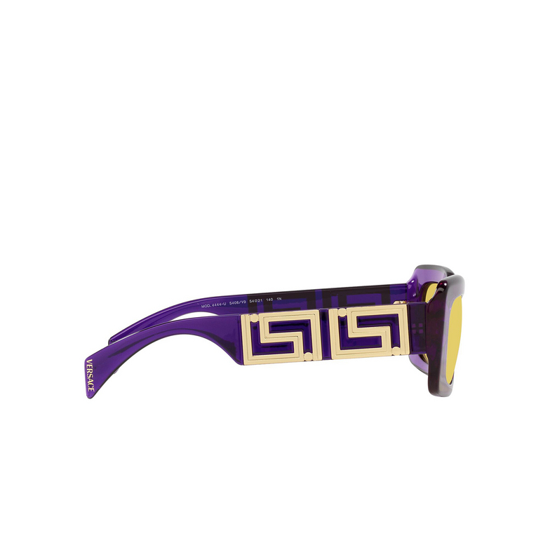 Versace VE4444U Sunglasses 5408V9 transparent violet - 3/4