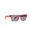Versace VE4445 Sunglasses 5409/1 transparent red - product thumbnail 2/4