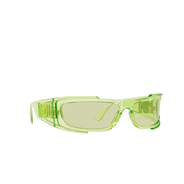 Versace VE4446 Sunglasses 541471 transparent green - 2/4