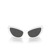 Occhiali da sole Versace VE4450 314/87 white - anteprima prodotto 1/4