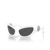 Versace VE4450 Sunglasses 314/87 white - product thumbnail 2/4