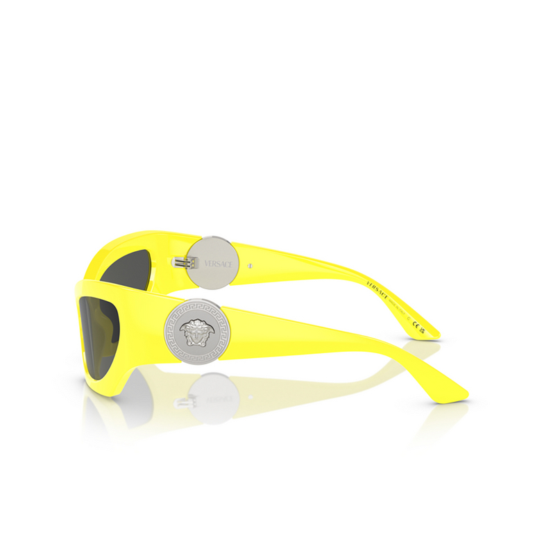 Versace VE4450 Sunglasses 541887 yellow - 3/4