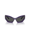 Versace VE4450 Sunglasses 541987 purple transparent - product thumbnail 1/4