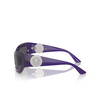 Versace VE4450 Sunglasses 541987 purple transparent - product thumbnail 3/4