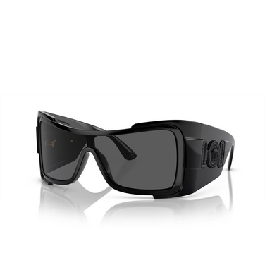 Versace VE4451 Sonnenbrillen GB1/87 black - Dreiviertelansicht