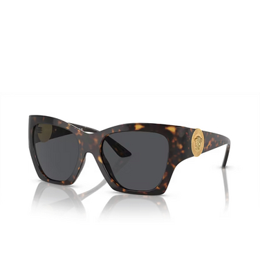 Versace VE4452 Sunglasses 108/87 havana - three-quarters view