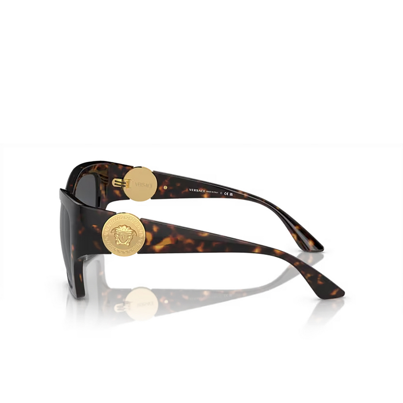 Gafas de sol Versace VE4452 108/87 havana - 3/4