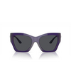 Occhiali da sole Versace VE4452 541987 transparent purple - anteprima prodotto 1/4