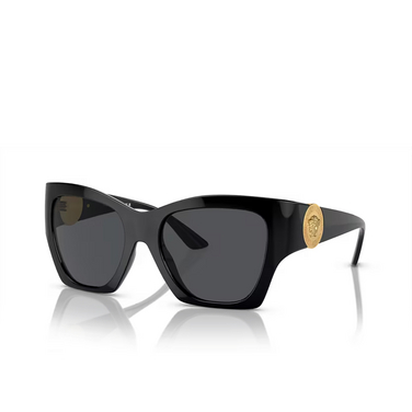 Gafas de sol Versace VE4452 GB1/87 black - Vista tres cuartos