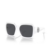 Versace VE4453 Sunglasses 314/87 white - product thumbnail 2/4