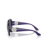 Versace VE4453 Sonnenbrillen 541987 transparent purple - Produkt-Miniaturansicht 3/4