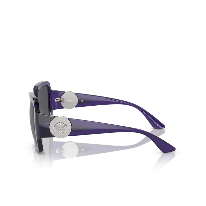 Gafas de sol Versace VE4453 541987 transparent purple - 3/4