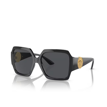 Gafas de sol Versace VE4453 GB1/87 black - Vista tres cuartos