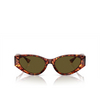 Versace VE4454 Sunglasses 543773 havana - product thumbnail 1/4