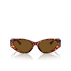 Versace VE4454 Sunglasses 543783 havana - product thumbnail 1/4