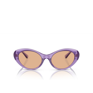 Gafas de sol Versace VE4455U 5353/3 purple transparent - Vista delantera