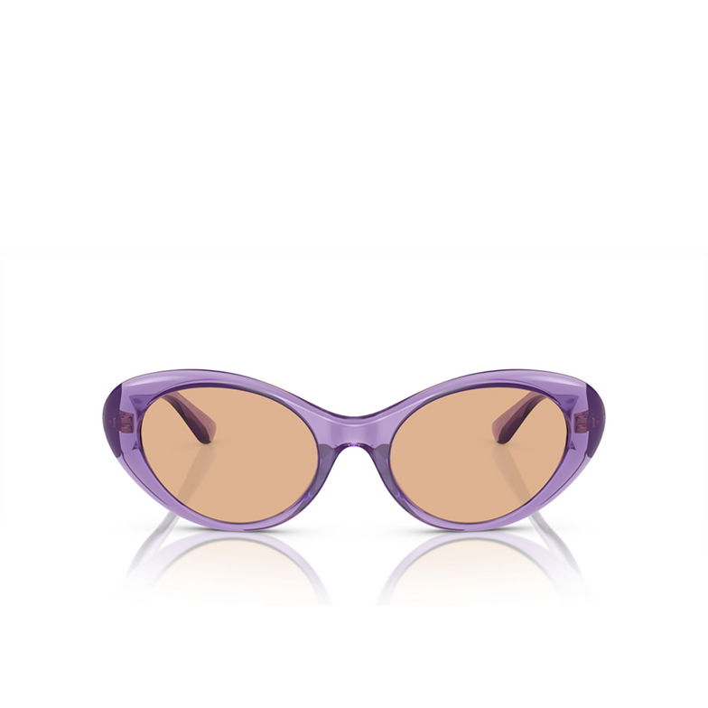 Occhiali da sole Versace VE4455U 5353/3 purple transparent - 1/4