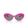 Occhiali da sole Versace VE4456U 533487 pink transparent - anteprima prodotto 1/4