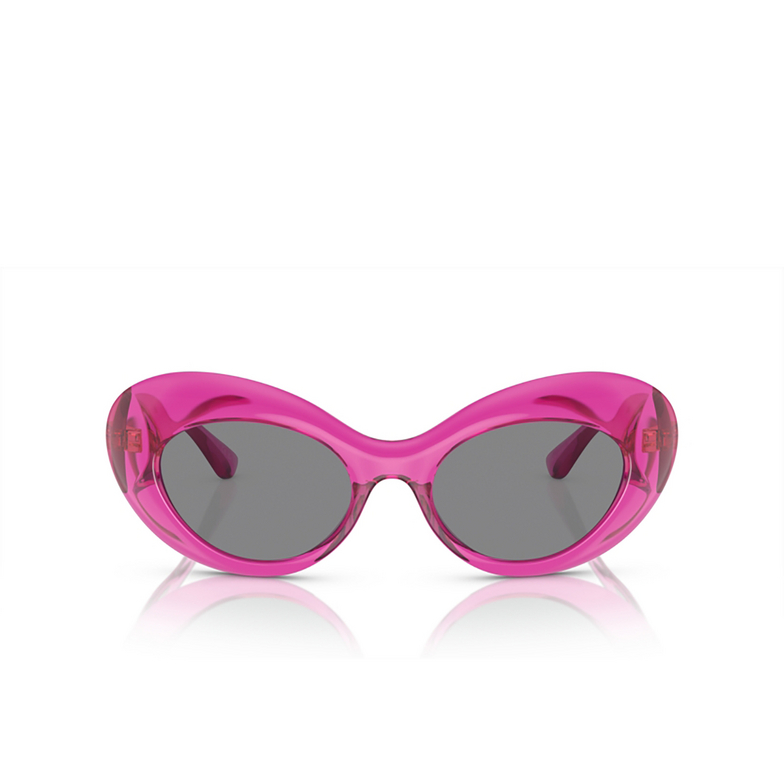 Occhiali da sole Versace VE4456U 533487 pink transparent - 1/4