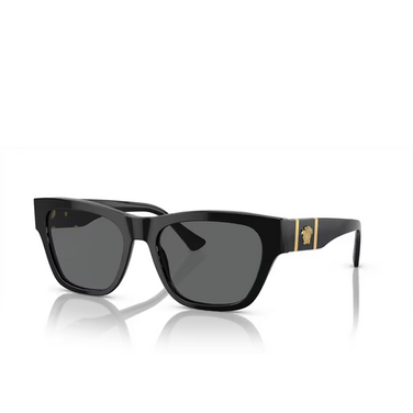 Gafas de sol Versace VE4457 GB1/87 black - Vista tres cuartos
