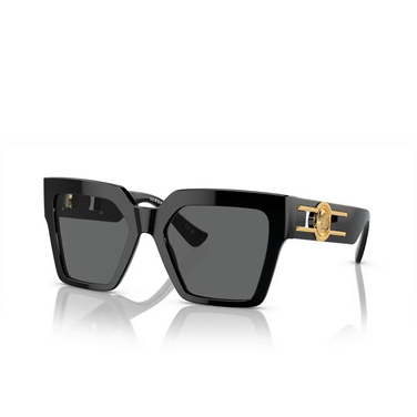 Gafas de sol Versace VE4458 GB1/87 black - Vista tres cuartos