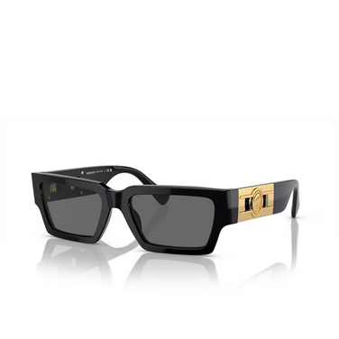 Gafas de sol Versace VE4459 GB1/87 black - Vista tres cuartos