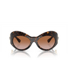 Versace VE4462 Sunglasses 108/13 havana - product thumbnail 1/4