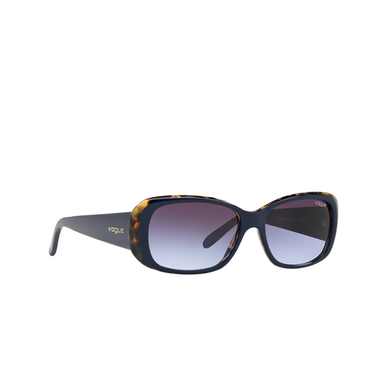 Vogue VO2606S Sunglasses 26474Q top blue/tortoise - three-quarters view
