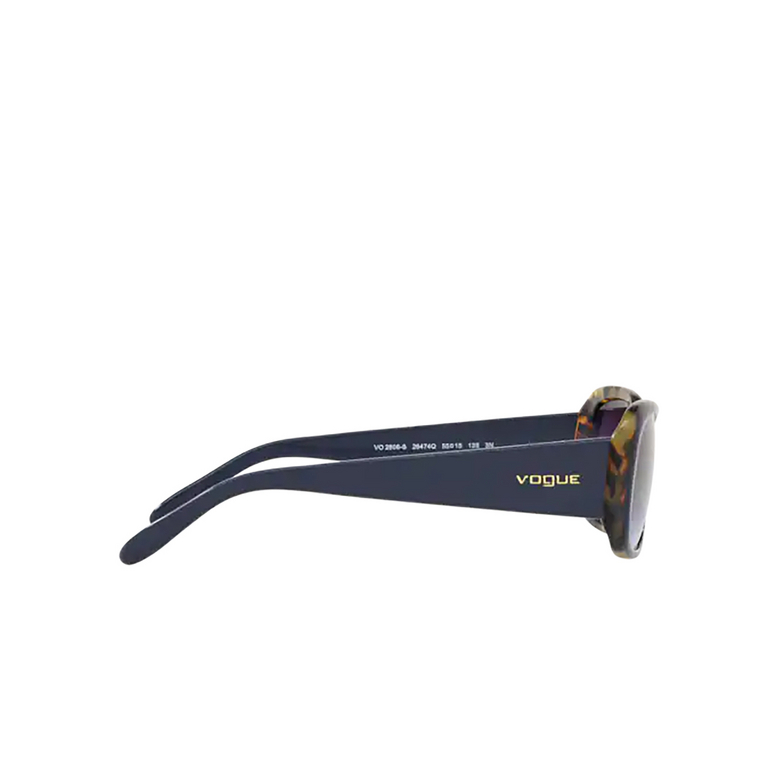 Vogue VO2606S Sunglasses 26474Q top blue/tortoise - 3/4