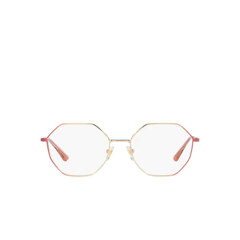 Vogue VO4094 Eyeglasses 5155 red gradient pale gold - 1/4