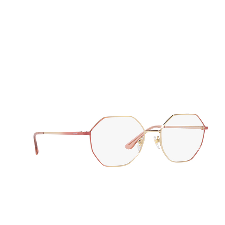 Occhiali da vista Vogue VO4094 5155 red gradient pale gold - 2/4