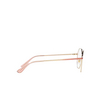 Vogue VO4094 Eyeglasses 5155 red gradient pale gold - product thumbnail 3/4