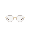 Vogue VO4094 Eyeglasses 997 top brown/pale gold - product thumbnail 1/4