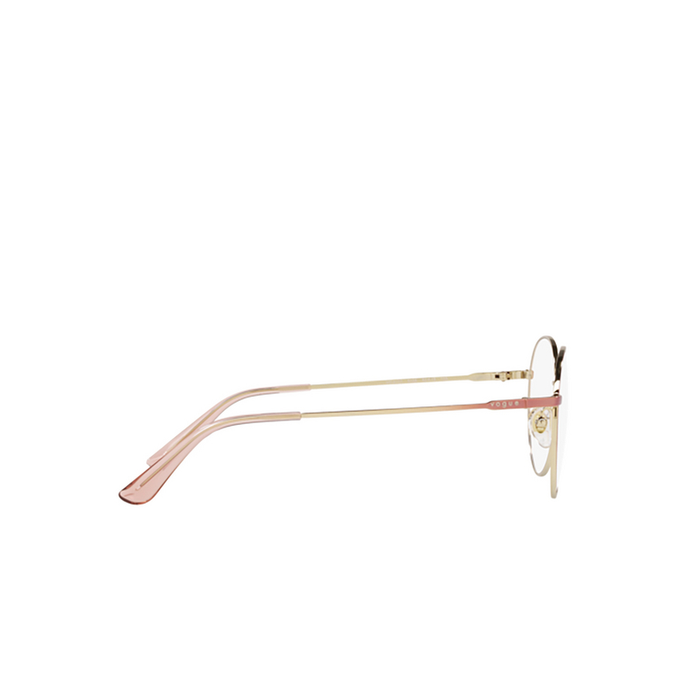 Lunettes de vue Vogue VO4177 5155 red gradient pale gold - 3/4