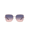 Vogue VO4199S Sunglasses 5075I6 pink gold - product thumbnail 1/4