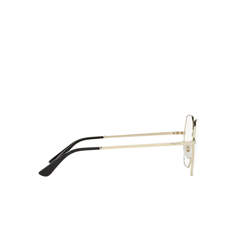 Vogue VO4226 Eyeglasses 848 pale gold - 3/4