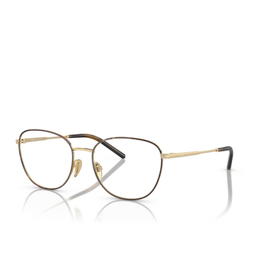 Vogue VO4231 Eyeglasses 5078 top havana / pale gold - three-quarters view