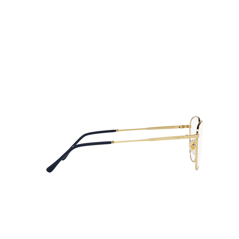 Vogue VO4231 Eyeglasses 848 pale gold - 3/4