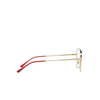 Vogue VO4253 Eyeglasses 280 top red/gold - product thumbnail 3/4