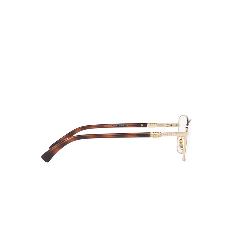 Vogue VO4271B Eyeglasses 5078 top havana/pale gold - 3/4